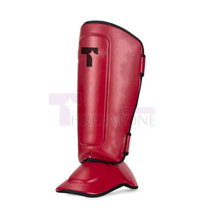 แผ่นเจลหน้าแข้งแบบนุ่มปกป้องหน้าแข้งสำหรับกิจกรรมประจำวันด้วยวัสดุหนังช่วยบรรเทาอาการปวด - Product Image 6