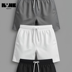 Pantalones cortos de malla para correr Fitness Athletic Workout gym Logotipo personalizado Hombres Verano Color sólido Ropa de playa Trunk Pantalones cortos Hombres - Product Image 2