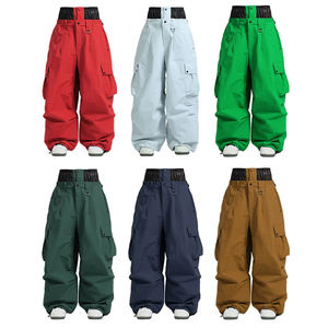 Pantalones de snowboard holgados personalizados Snow Mountain Chill Freestyle para hombre, pantalones holgados de esquí transpirables con bolsillo de carga impermeable para hombre - Product Image 6