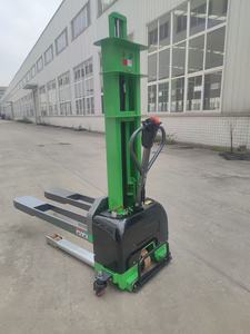 <strong>Forklift</strong> 2M 3.5M 4M Electric Stacker 1.2t 1.5t 3300lbs Stacker <strong>Forklift</strong> with CE Straddle Stacker Lithium <strong>Battery</strong> Warehouse - Product Image 5