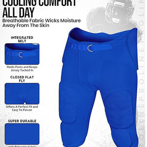 Pantalones de Entrenamiento de Fútbol Americano Personalizados de Buena Calidad para Hombre, Pantalones de Fútbol Americano con Logotipo Personalizado, Faja de Fútbol Americano de Spandex - Product Image 5