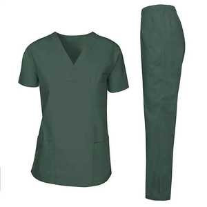Venta caliente mejor calidad al por mayor uniforme de enfermería personalizado tamaños personalizados médico verano Hospital Scrubs para trajes de enfermería - Product Image 2