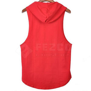 Made n Pakistan Custom Men Clothing <b>Sleeveless</b> <b>Hoodies</b> New Fashion Winter Wear <b>Sleeveless</b> <b>Hoodies</b> For Men - Product Image 2