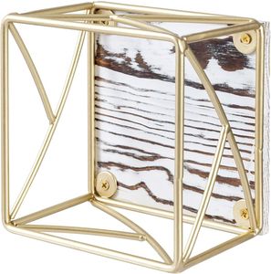Top Sale Modern Rustic Wood with Metal Frame Dessert Display in Wholesale Price - Product Image 4