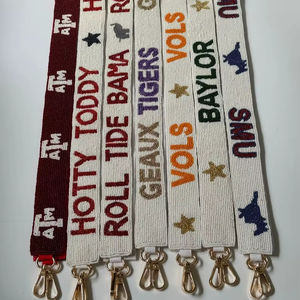 Nouveauté : Sacs à main pour femmes de créateurs, sangles à perles, sac bandoulière, sangles réglables, rouge, bleu personnalisé, sangles à perles faites à la main - Product Image 1