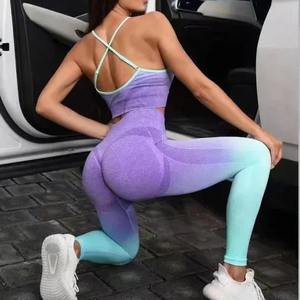 <b>leggings</b> for women Best Price Sport <b>Leggings</b> Women Solid Color Stretchy High Waist Slim Tights <b>Leggings</b> Pencil Pants Trousers - Product Image 2