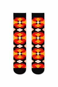 Chaussettes fantaisie en mélange de coton pour adultes, chaussettes décontractées à motifs colorés, vente en gros directe d'usine, exportation depuis Istanbul, Turquie - Product Image 5