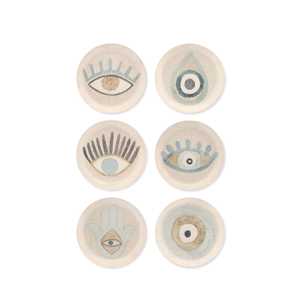 Lot de 6 assiettes à thé Amulette de 13 cm Plats et assiettes durables - Product Image 1