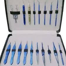 OPHTHALMIC CATARACT/PHACO SURGERY SET IN TITANIUM 18 PCS - Product Image 3