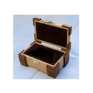 Decorative Jewelry Box for Home Decor High Quality Handmade Wooden Jewelry Storage Boxes for Sale