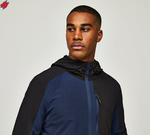 Logo personnalisable veste en nylon respirante grande taille hommes hommes automne Sports de plein air course à pied entraînement vestes de sport formelles - Product Image 3