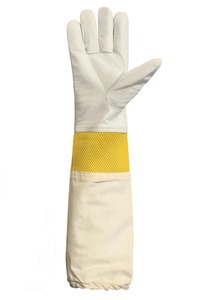 Guantes antipicaduras para apicultura, de PU Material, puños largos de lona, impermeables, personalizables, tamaño de Color, cierre extraíble para uso en entrenamiento - Product Image 5