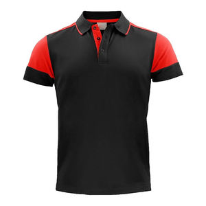 Venta al por mayor Casual suelta manga corta 100 algodón más tamaño deportes personalizado 3D bordado camisa polos/polos de los hombres - Product Image 5