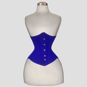Nhà <span class=keywords><strong>M</strong></span>áy Bán buôn Shapewear thép boned underbust Wedding eo huấn luyện viên cotton satin thổ cẩ<span class=keywords><strong>m</strong></span> Corset bán - Product Image 1