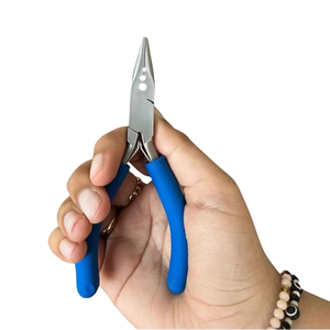 Pince à extensions de cheveux en acier inoxydable de haute qualité à 3 trous, prix de gros, nouveaux outils pour les applications d'extensions de cheveux - Product Image 6