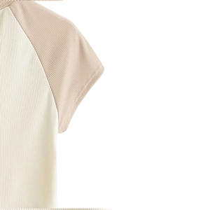 2024 Collection d'été Premium qualité femmes Crop T-shirt Sexy pull demi Logo personnalisé belles combinaisons multicolores - Product Image 6