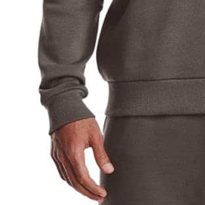 Sweat-shirt en coton pour homme, col rond, manches raglan, coupe classique, couleur unie, tricoté, pull décontracté, vêtement d'automne - Product Image 6