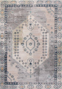 พรมลอราเวน โมเดิร์น ครอส วีฟ ทอแบบเครื่องจักร เป็นมิตรกับสิ่งแวดล้อม ขนสั้น ลายวินเทจ คอลเลคชั่นลายเรขาคณิต ผิวสัมผัสนุ่มดุจผ้าฝ้าย - Product Image 4