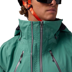Best Selling Hooded Winter Ski <b>Jackets</b> Thick Warm Windproof Snow Protection Cold Weather Outdoor Use Breathable Front - Product Image 3