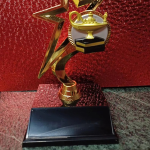 Premio Trofeo de Oro-Grabado personalizado-Inserto personalizado - Product Image 1