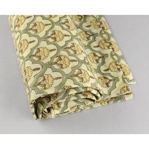 Indian 100% Organic Soft Cotton Hand Block Print Fabric Lightweight for Bags Covers Curtains Toys-<b>Boy's</b> Decorative Running Shirt - Product Image 6