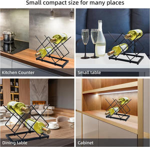 Wholesale 4 Bottle Capacity Durable Metal Wine Cooler Customized Colors and Sizes Great Quality Steel Beer Holder - Product Image 2