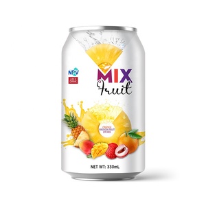Vente chaude pour l'été Boisson tropicale NPV Marque Free Design 330ml Can Pure Mix Boisson de jus de fruits - Product Image 3