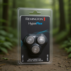 HYPERFLEX Replacement Head for Electric Shaver 10W Washable <b>Razor</b> <b>Blades</b> for Traveler's Foil and Rotary Shaver SPR XR Model - Product Image 3