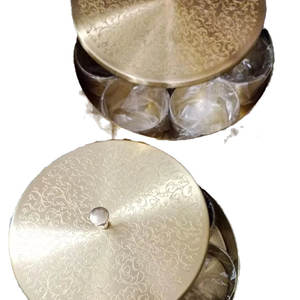 กระปุกเครื่องเทศโลหะทนทานสำหรับเก็บเครื่องเทศมาซาลาและเกวร์ซ - Product Image 1