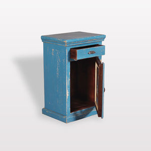 Classic Modern Nightstand Spacious <b>Drawers</b> Distressed Wood Finish Bedside <b>Storage</b> Solution for Apartment Bedroom Dining Hospital - Product Image 4