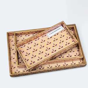 Guía completa de alta calidad para usar bandejas de servicio para decoración de temporada y exhibiciones navideñas disponibles a granel - Product Image 1