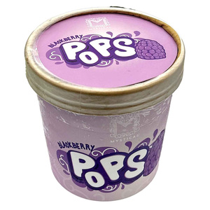 Mélange de crème glacée mystique Pops 315 ml en gros, saveur myrtille, framboise, mangue, prix d'usine, dessert congelé de qualité supérieure - Product Image 2