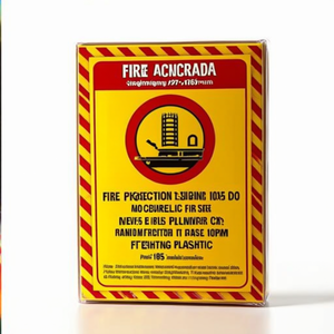 Señal de Protección Contra Incendios DIN 4066-No Usar Ascensor en Caso de Incendio Plástico 297x105 mm - Product Image 3