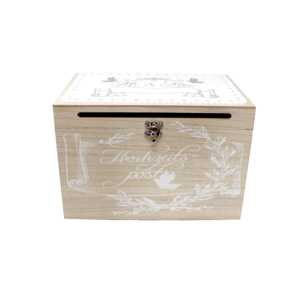 กล่องจดหมายงานแต่งงานไม้ตัดด้วยเลเซอร์ พร้อมเทคนิคการพิมพ์ระดับพรีเมียม - Product Image 2