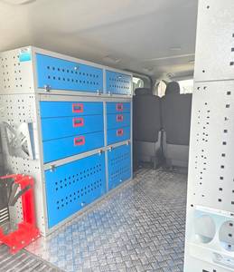 Heavy-Duty OEM Modular Car & <b>Van</b> Storage Cabinet <b>Rack</b> System with Knock-down Structure Easily Assembled Shelving Solutions - Product Image 3