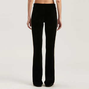 กางเกงวอร์มขาบานทรงปกติสำหรับผู้หญิงไซส์ใหญ่ สีใหม่ ขายส่งปี 2025 เอวยางยืด ใส่ได้ในฤดูหนาว แห้งเร็ว รับบริการ OEM - Product Image 2