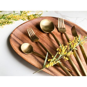 Nouvel arrivage de couverts en acier inoxydable/plaqué or/cadeau de pendaison de crémaillère/magnifiquement conçu par Kraft World in India - Product Image 6