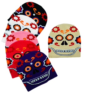 <b>Y2K</b> Anime Cartoon Beanie Knitted Hat 100% Acrylic Waterproof Breathable Unisex Adult Winter Beach Travel Streetwear Accessories - Product Image 1