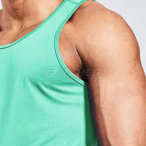 Camiseta sin Mangas para Hombre, Color Personalizado, 100% Algodón, Tejido Transpirable, Talla Grande, Nueva Llegada, Hecho en Pakistán - Product Image 5