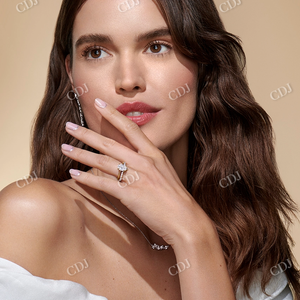 Best Selling Round Cut Lab Grown Diamond Solitaire Ring 14k Gold Engagement Ring Jewelry Single Diamond <b>Wedding</b> Ring for <b>Bridal</b> - Product Image 6