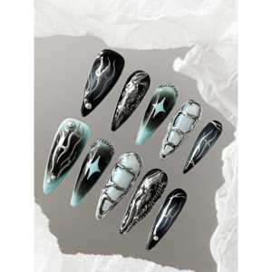 Uñas Postizas que Brillan en la Oscuridad, Visibles en la Oscuridad - Product Image 1