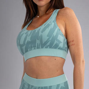 Sujetador deportivo personalizado para mujer con estampado de grafiti | Activewear OEM Etiqueta Privada - Product Image 2