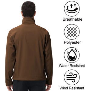 Nouveau Design Unique Softshell Veste Hommes Coupe-Vent Confortable Uniforme Séchage Rapide Imperméable Randonnée Hommes Soft Shell Vestes - Product Image 5