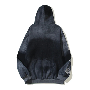 Men's Custom Design Hoodie Streetwear Fashion Baggy with Logo Embroidery Men's Casual Hoodie with Oversized Style - Product Image 2