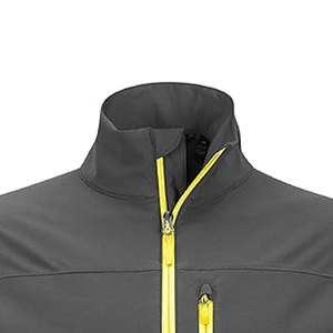Coupe-vent softshell léger au design personnalisé pour hommes, confortable et décontracté, col montant, style de rue doux et chaud pour l'hiver - Product Image 2