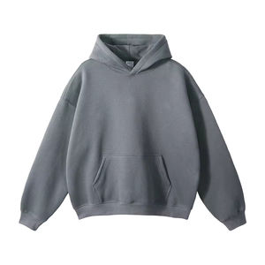 Top qualité 100% coton pull hommes sweats à capuche Streetwear survêtements Denimes poids lourd bouffée impression à capuche larmes - Product Image 5