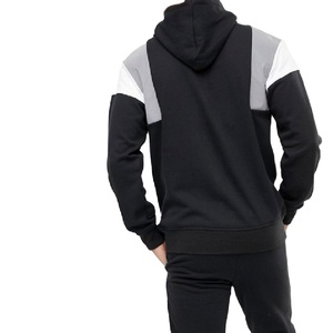 เสื้อฮู้ดสวมหัวแขนยาวสำหรับผู้ชายพิมพ์ลายนูนเทคนิคปักโลโก้ออกแบบได้ตามต้องการ - Product Image 5