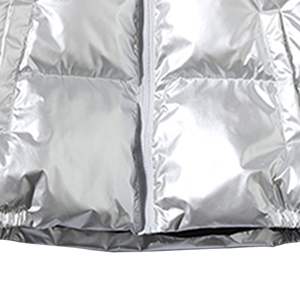 Manteau d'hiver brillant de haute qualité Manteaux à bulles en duvet à capuche légers Veste d'extérieur en peluche pour hommes - Product Image 6