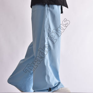 Suministro de fábrica al aire libre Pantalones de esquí impermeables a prueba de viento para hombres Pantalones holgados de pierna ancha Cierre de cremallera Técnicas impresas de talla grande - Product Image 6