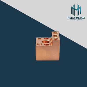 ขั้วต่อสายไฟฟ้าทองแดงแบบกลึง VMC ตามสั่ง พร้อมเกลียวความแม่นยำสูง สำหรับงานอุตสาหกรรมหนัก - Product Image 3